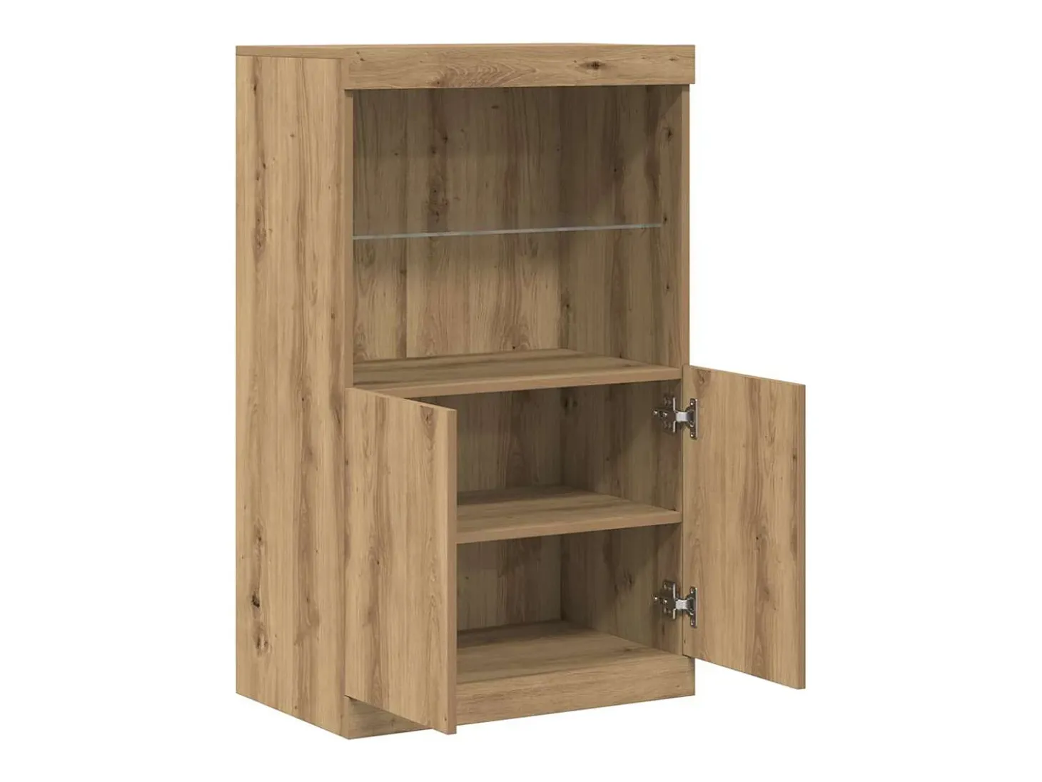 Vitrina Marrón 60 x 37 x 100 cm Madera contrachapada