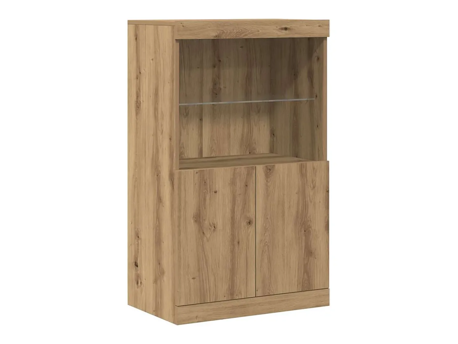 Vitrina Marrón 60 x 37 x 100 cm Madera contrachapada