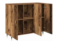 Vitrina Marrón 90 x 34 x 80 cm Madera contrachapada