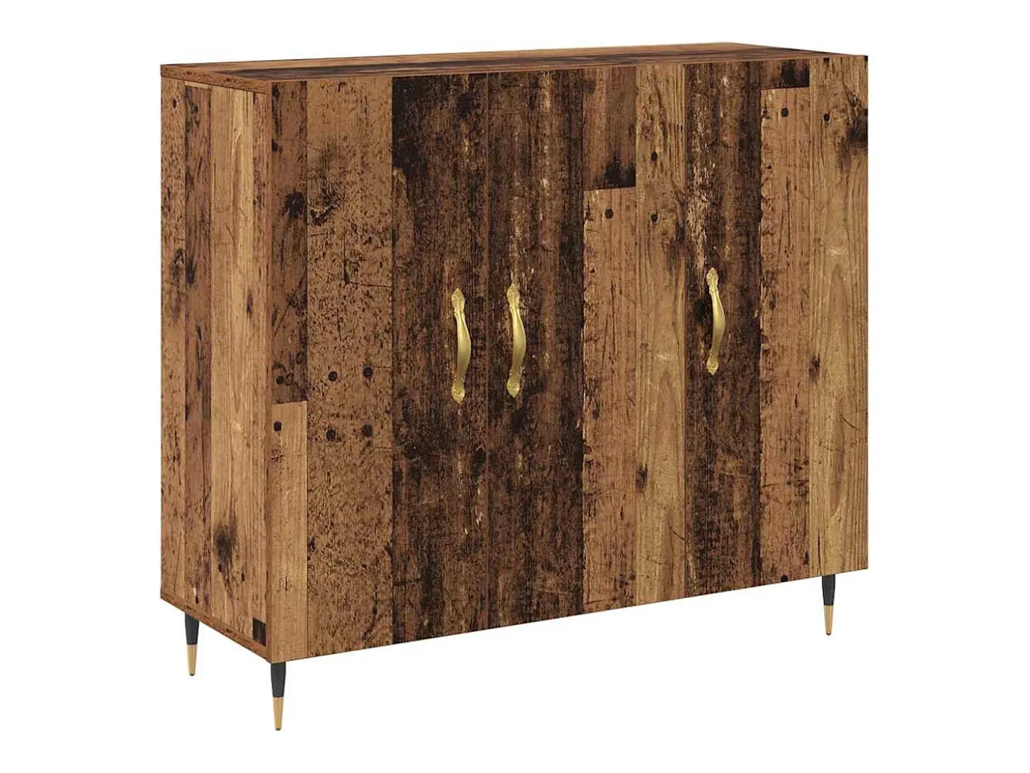 Vitrina Marrón 90 x 34 x 80 cm Madera contrachapada