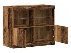 Vitrina Marrón 81 x 37 x 67 cm Madera contrachapada