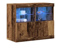 Vitrina Marrón 81 x 37 x 67 cm Madera contrachapada