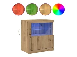 Vitrina Marrón 60.5 x 37 x 67 cm Madera contrachapada
