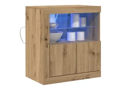 Vitrina Marrón 60.5 x 37 x 67 cm Madera contrachapada