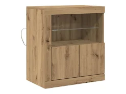 Vitrina Marrón 60.5 x 37 x 67 cm Madera contrachapada