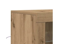 Vitrina Marrón 60.5 x 37 x 67 cm Madera contrachapada