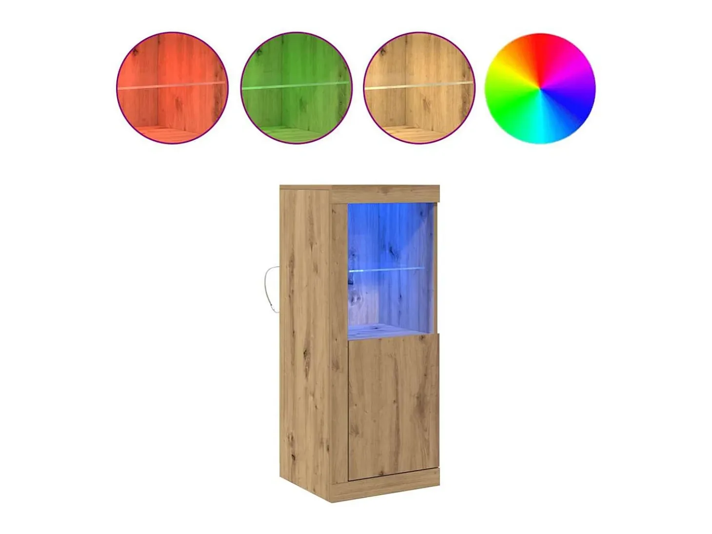 Vitrina Marrón 41 x 37 x 100 cm Madera contrachapada