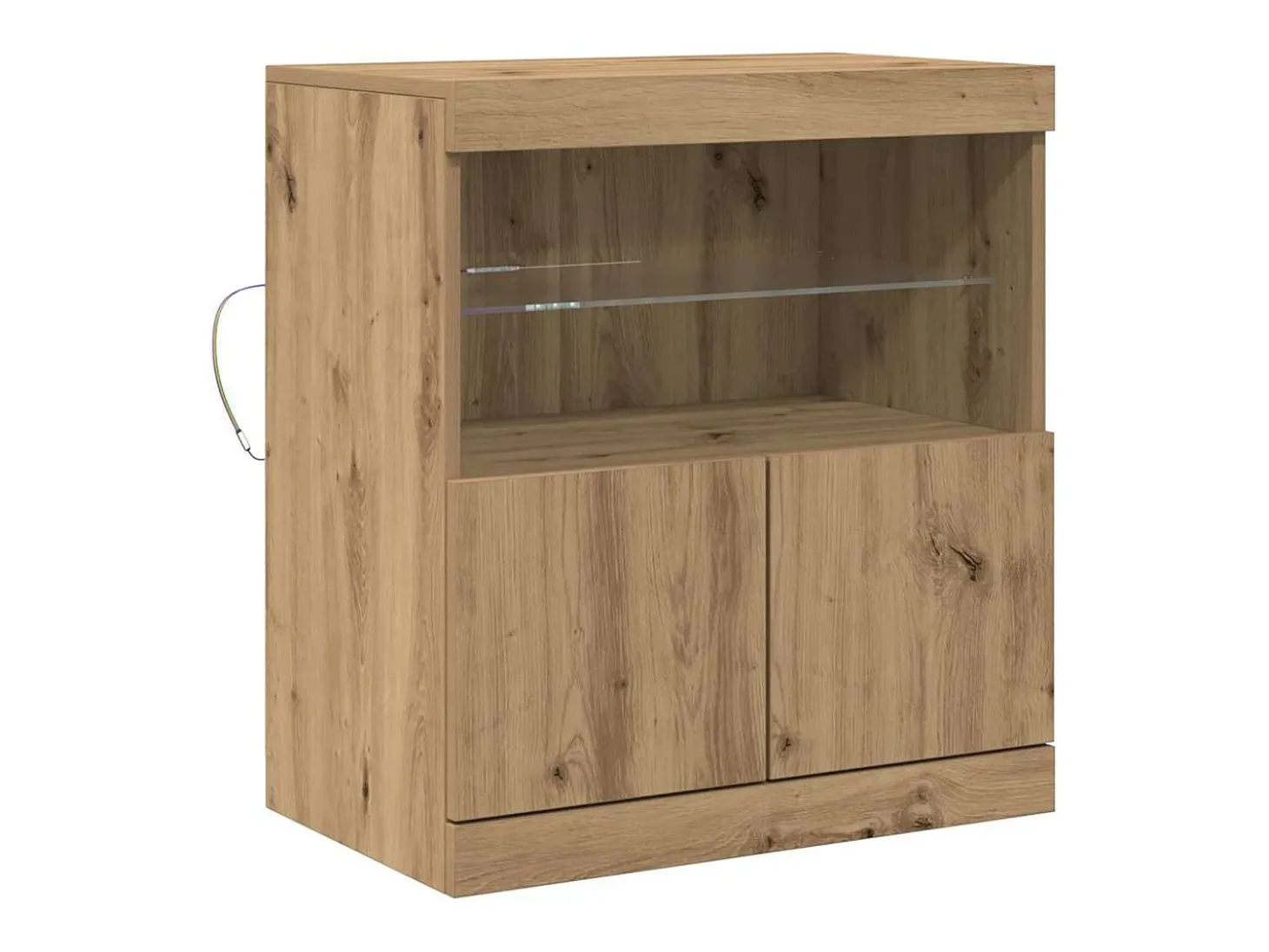 Vitrina Marrón 60 x 37 x 67 cm Madera contrachapada