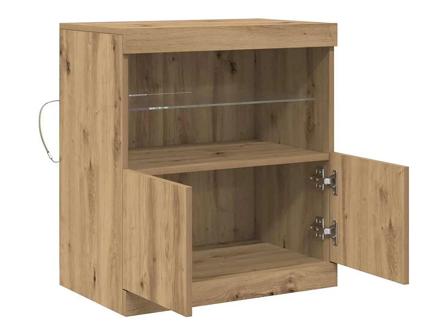 Vitrina Marrón 60 x 37 x 67 cm Madera contrachapada