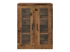 Vitrina Marrón 69.5 x 34 x 90 cm Madera contrachapada