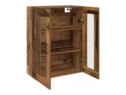 Vitrina Marrón 69.5 x 34 x 90 cm Madera contrachapada