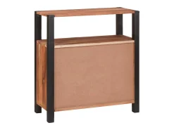 Vitrina Marrón 70 x 30 x 75 cm Madera maciza de Acacia