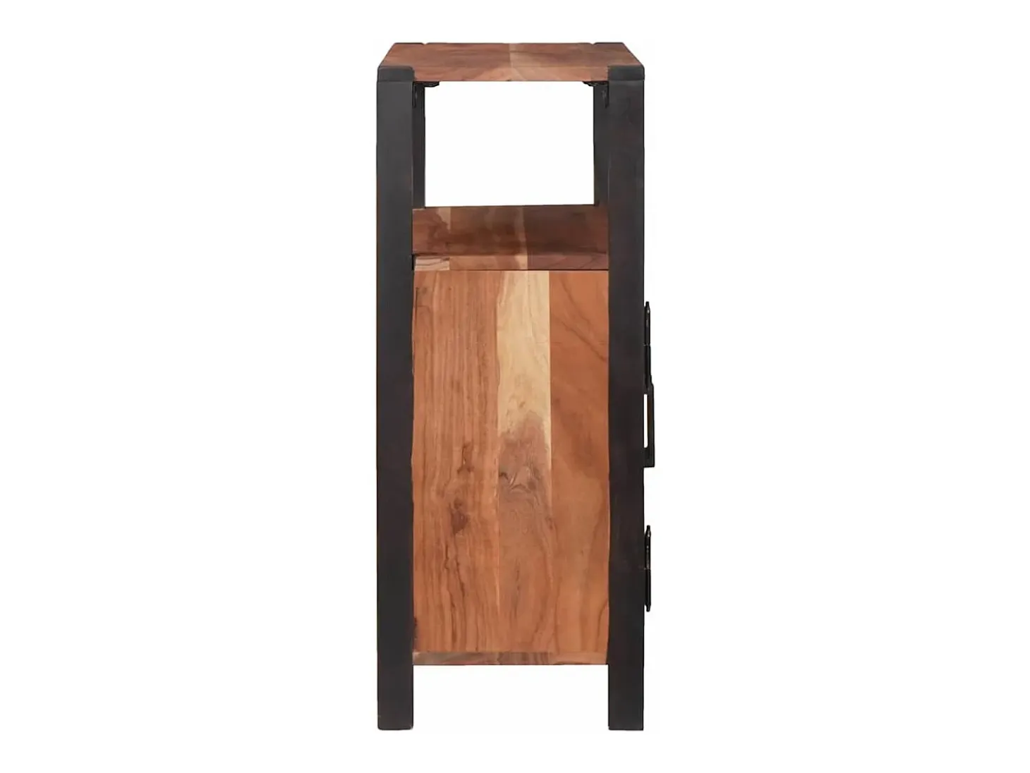 Vitrina Marrón 70 x 30 x 75 cm Madera maciza de Acacia