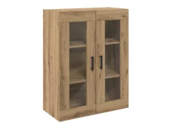 Vitrina Marrón 69.5 x 34 x 90 cm Madera contrachapada