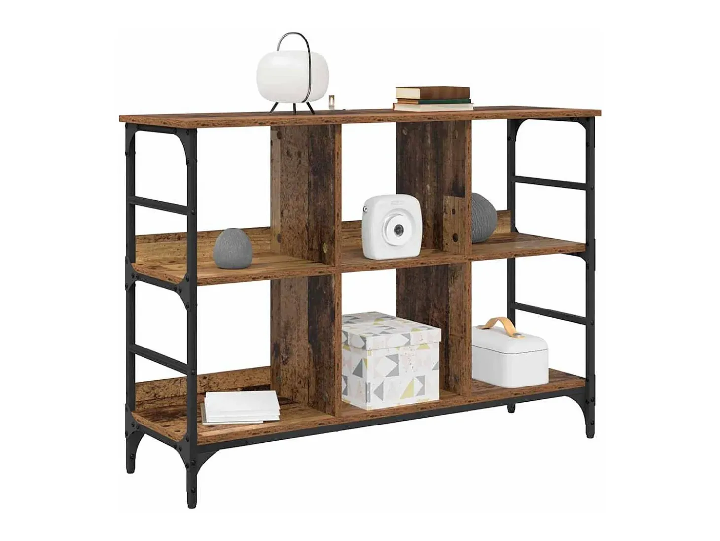Vitrina Marrón 102 x 32 x 73.5 cm Madera contrachapada