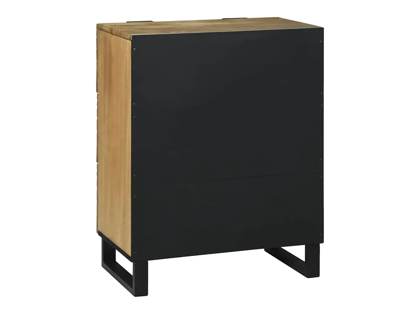 Vitrina Marrón 60 x 33.5 x 75 cm Madera maciza de Mango