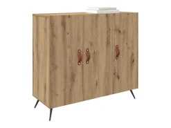 Vitrina Marrón 90 x 34 x 80 cm Madera contrachapada