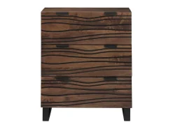 Vitrina Marrón 60 x 33.5 x 75 cm Madera maciza de Mango