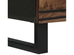 Vitrina Marrón 60 x 33.5 x 75 cm Madera maciza de Mango