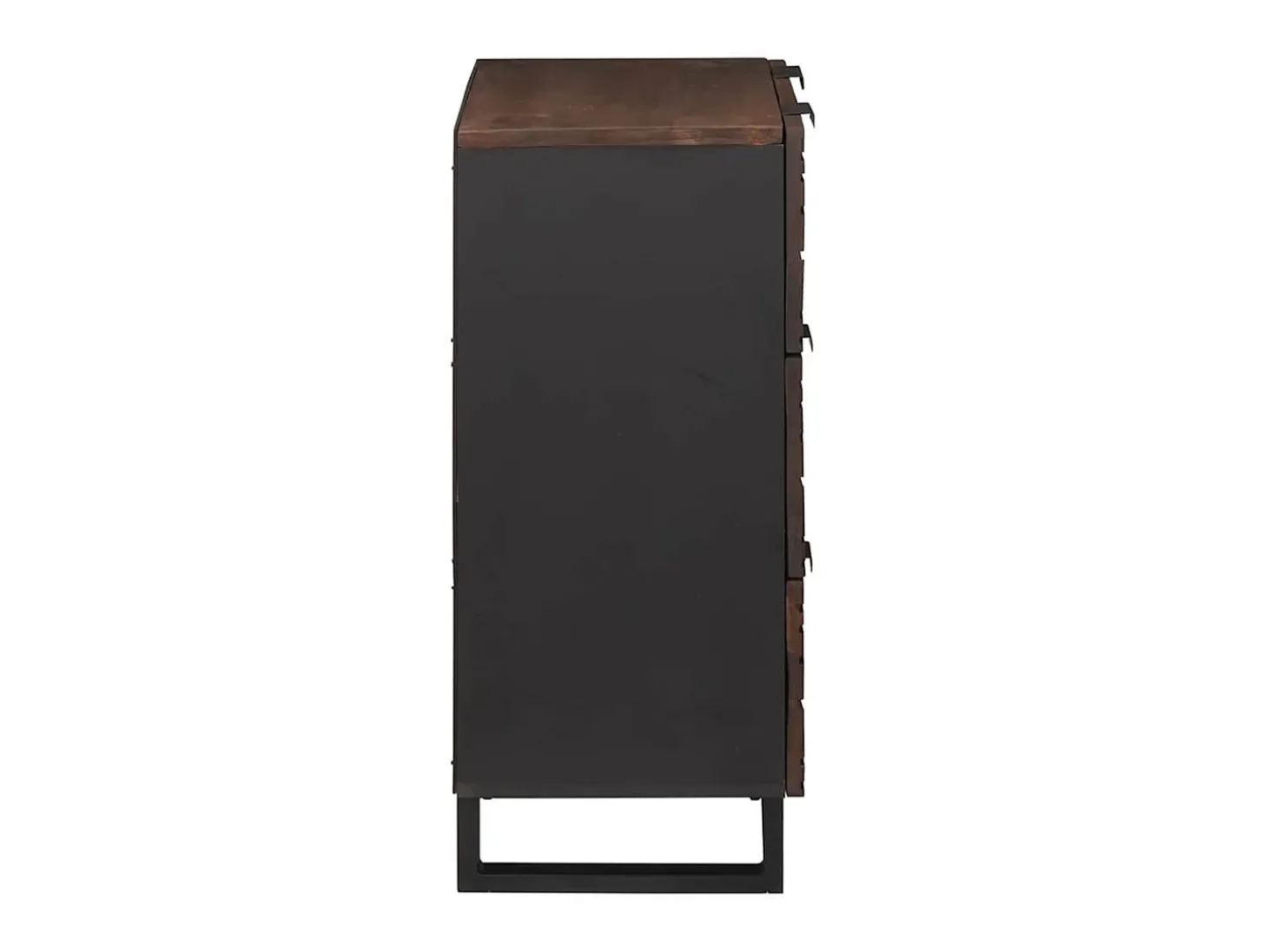 Vitrina Marrón 60 x 33.5 x 75 cm Madera maciza de Mango
