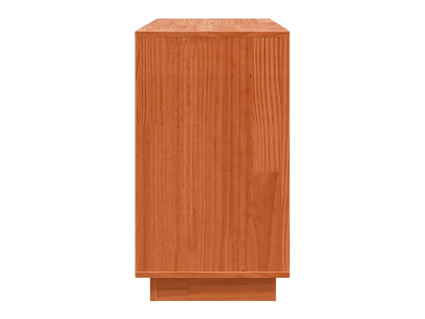 Vitrina Marrón 111 x 34 x 60 cm Madera maciza de Pino