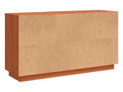 Vitrina Marrón 111 x 34 x 60 cm Madera maciza de Pino