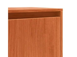 Vitrina Marrón 111 x 34 x 60 cm Madera maciza de Pino