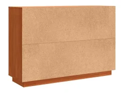 Vitrina Marrón cera 110 x 34 x 75 cm Madera maciza de pino