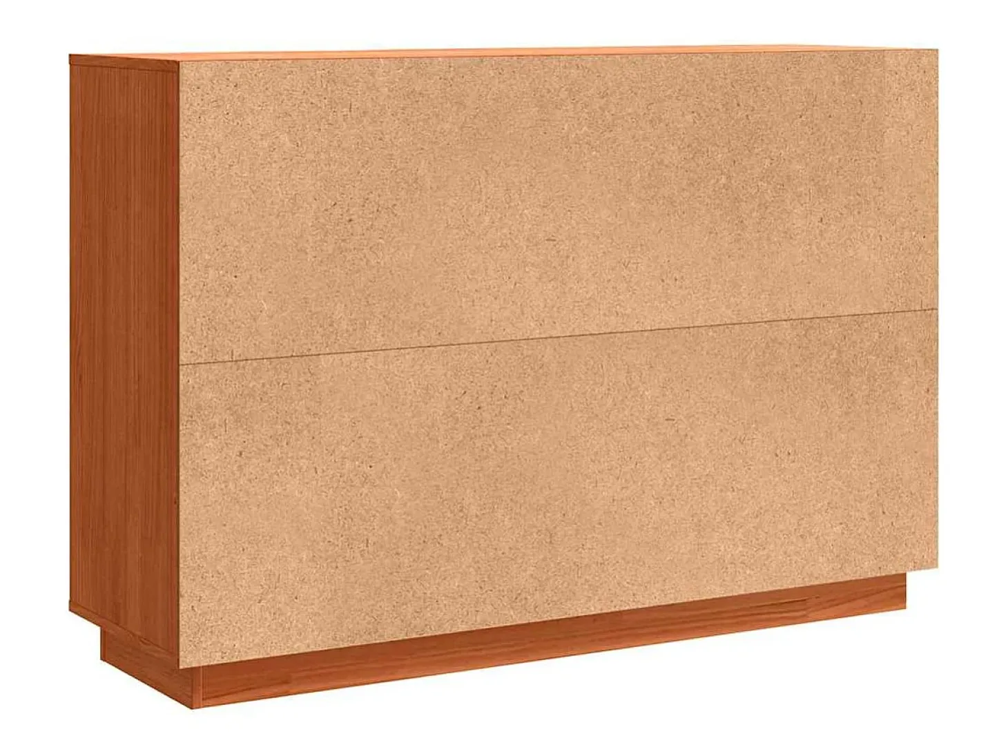 Vitrina Marrón cera 110 x 34 x 75 cm Madera maciza de pino