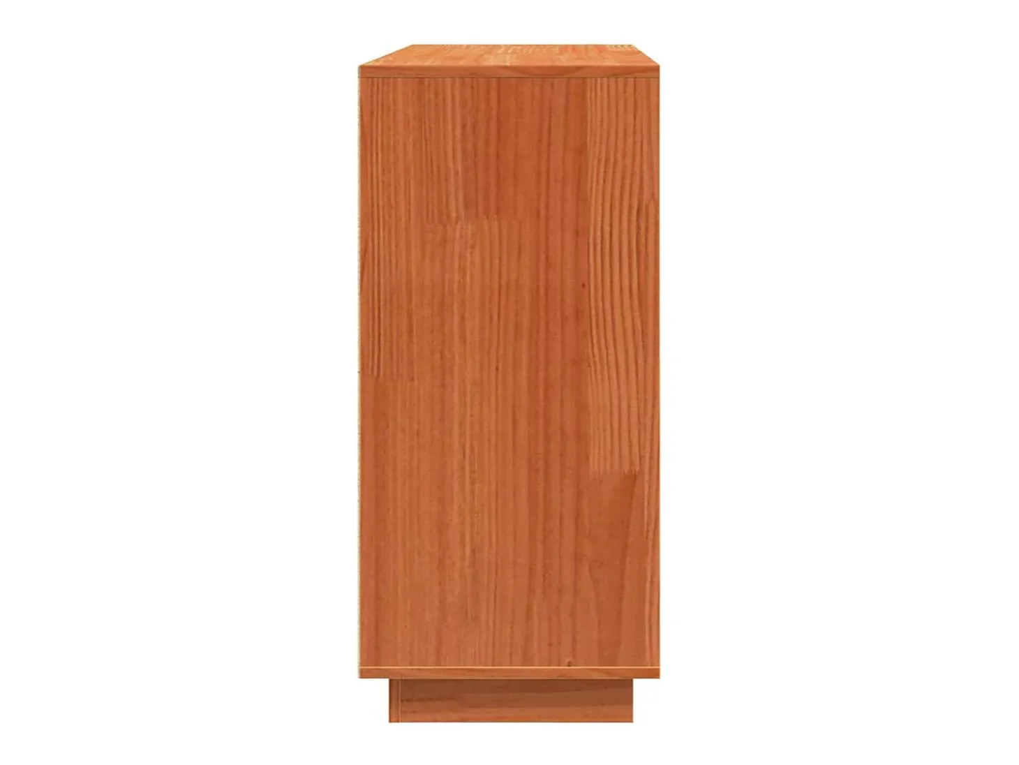 Vitrina Marrón cera 110 x 34 x 75 cm Madera maciza de pino