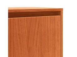 Vitrina Marrón cera 110 x 34 x 75 cm Madera maciza de pino