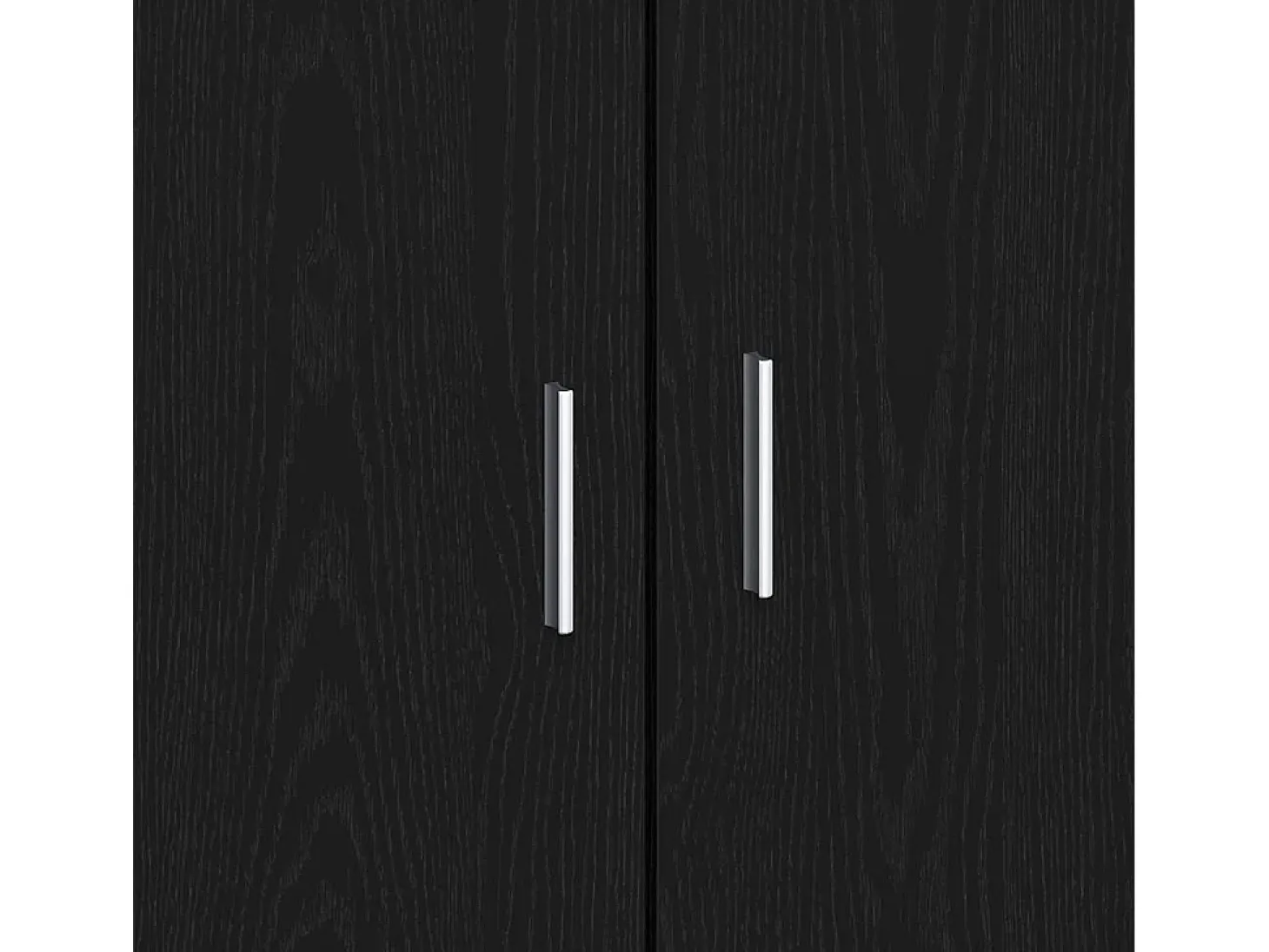 Vitrina Negro 80 x 40 x 75 cm Madera contrachapada