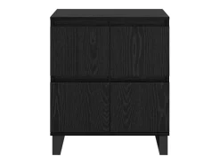 Vitrina Negro 60 x 35 x 70 cm Madera contrachapada