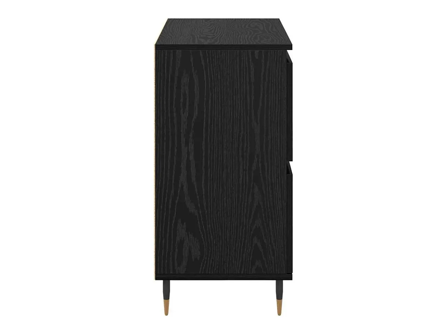 Vitrina Negro 60 x 35 x 70 cm Madera contrachapada