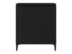 Vitrina Negro 60 x 35 x 70 cm Madera contrachapada