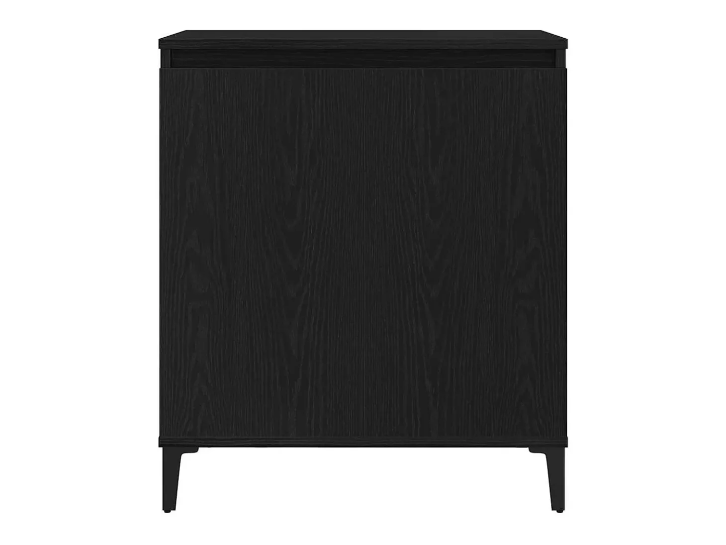 Vitrina Negro 60 x 35 x 70 cm Madera contrachapada