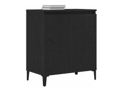 Vitrina Negro 60 x 35 x 70 cm Madera contrachapada