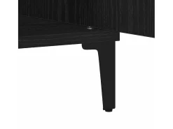 Vitrina Negro 60 x 35 x 70 cm Madera contrachapada