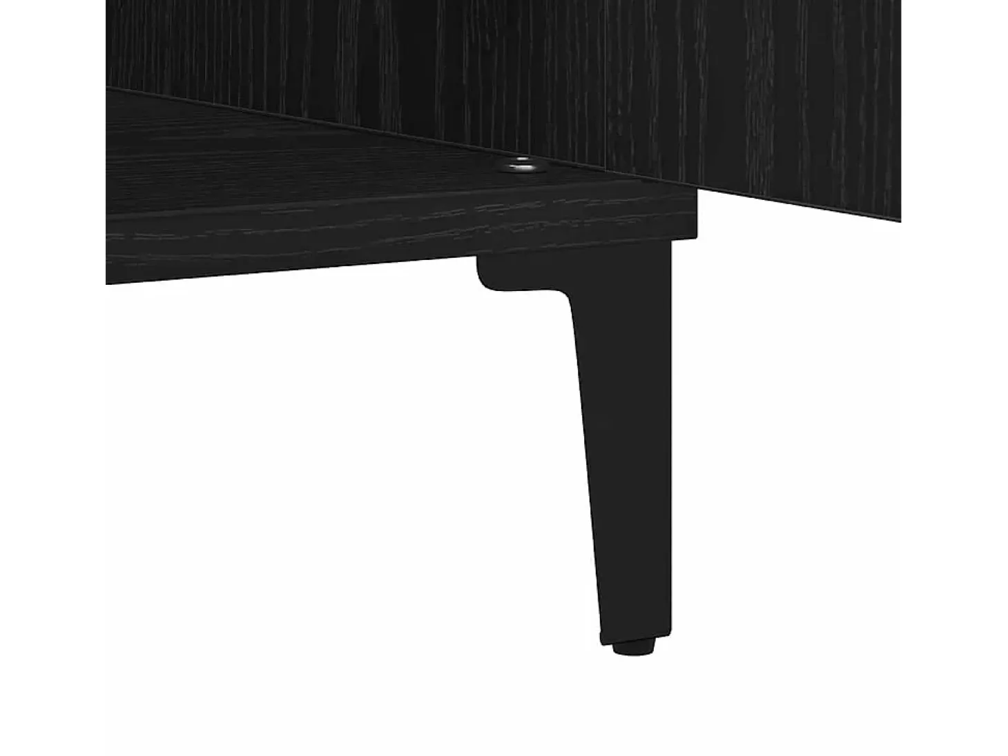 Vitrina Negro 60 x 35 x 70 cm Madera contrachapada