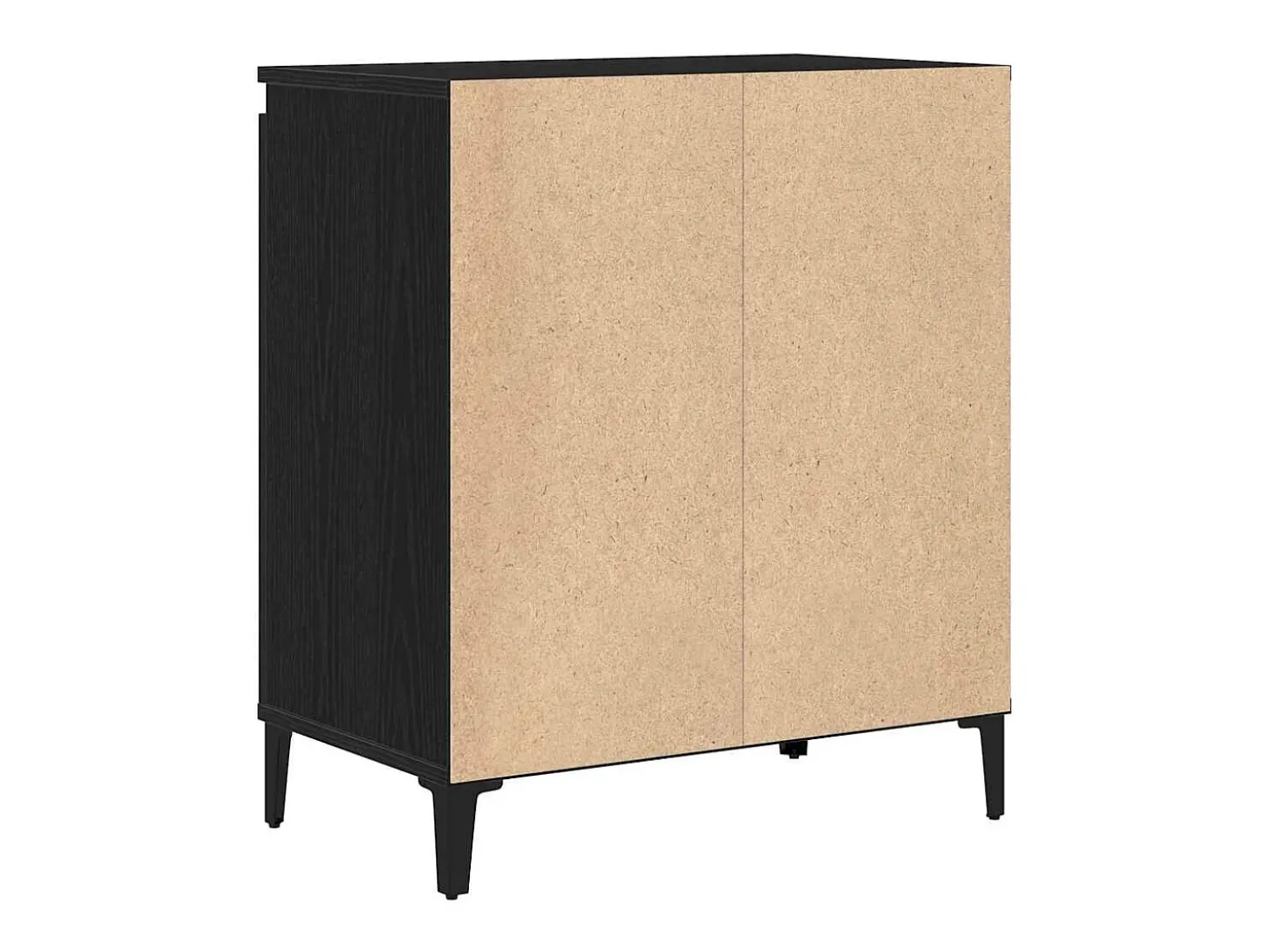 Vitrina Negro 60 x 35 x 70 cm Madera contrachapada
