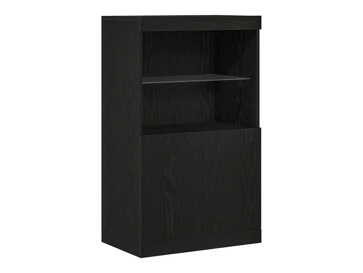 Vitrina Negro 60 x 37 x 100 cm Madera contrachapada
