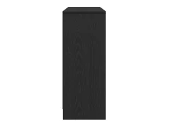 Vitrina Negro 102 x 33 x 75 cm Madera contrachapada