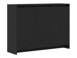 Vitrina Negro 102 x 33 x 75 cm Madera contrachapada