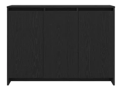 Vitrina Negro 102 x 33 x 75 cm Madera contrachapada