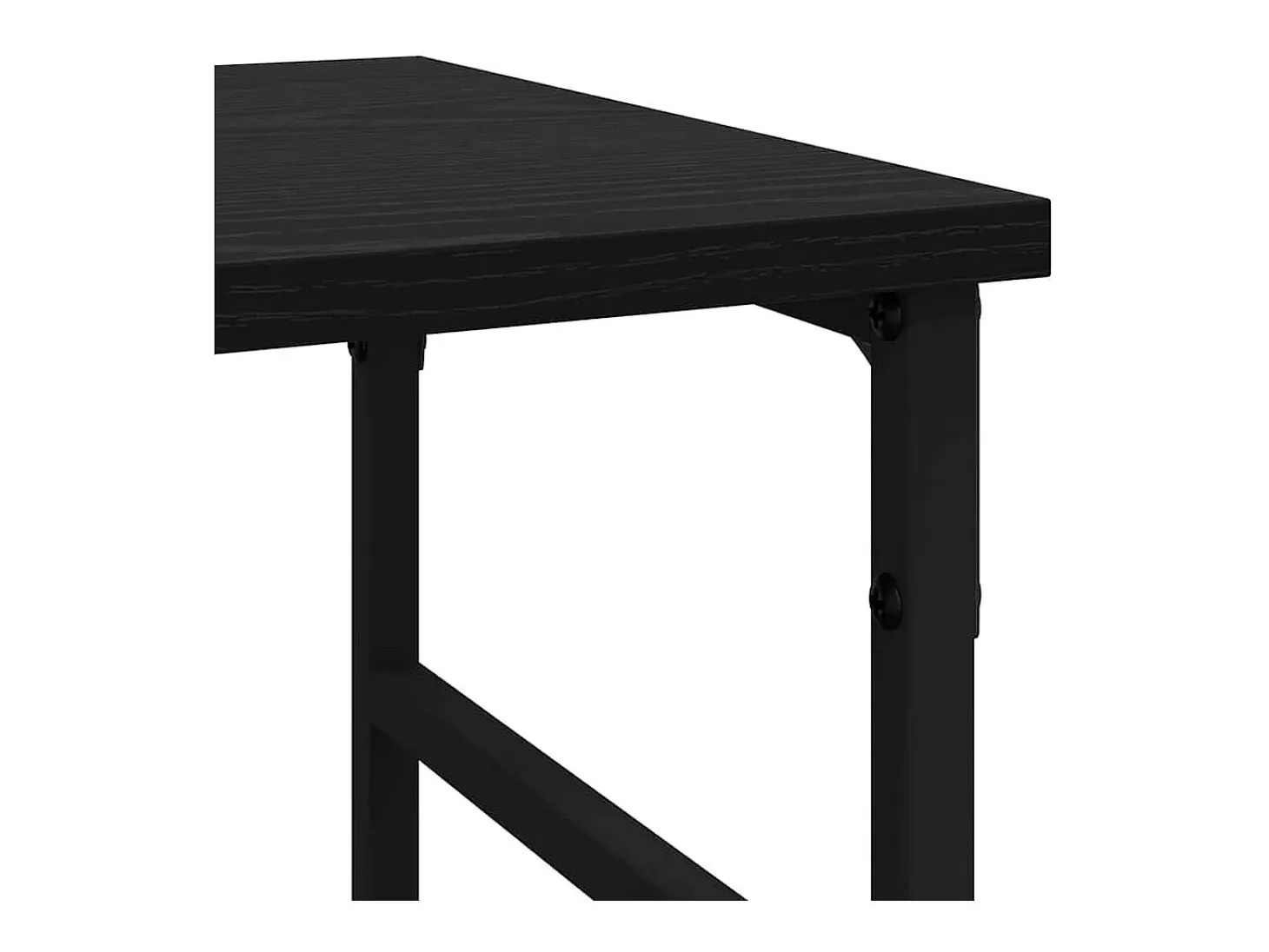 Vitrina Negro 102 x 32 x 73.5 cm Madera contrachapada