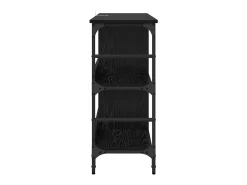 Vitrina Negro 102 x 32 x 73.5 cm Madera contrachapada
