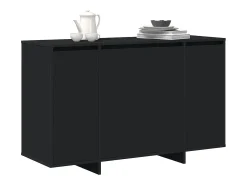 Vitrina Negro 120 x 41 x 75 cm Madera contrachapada