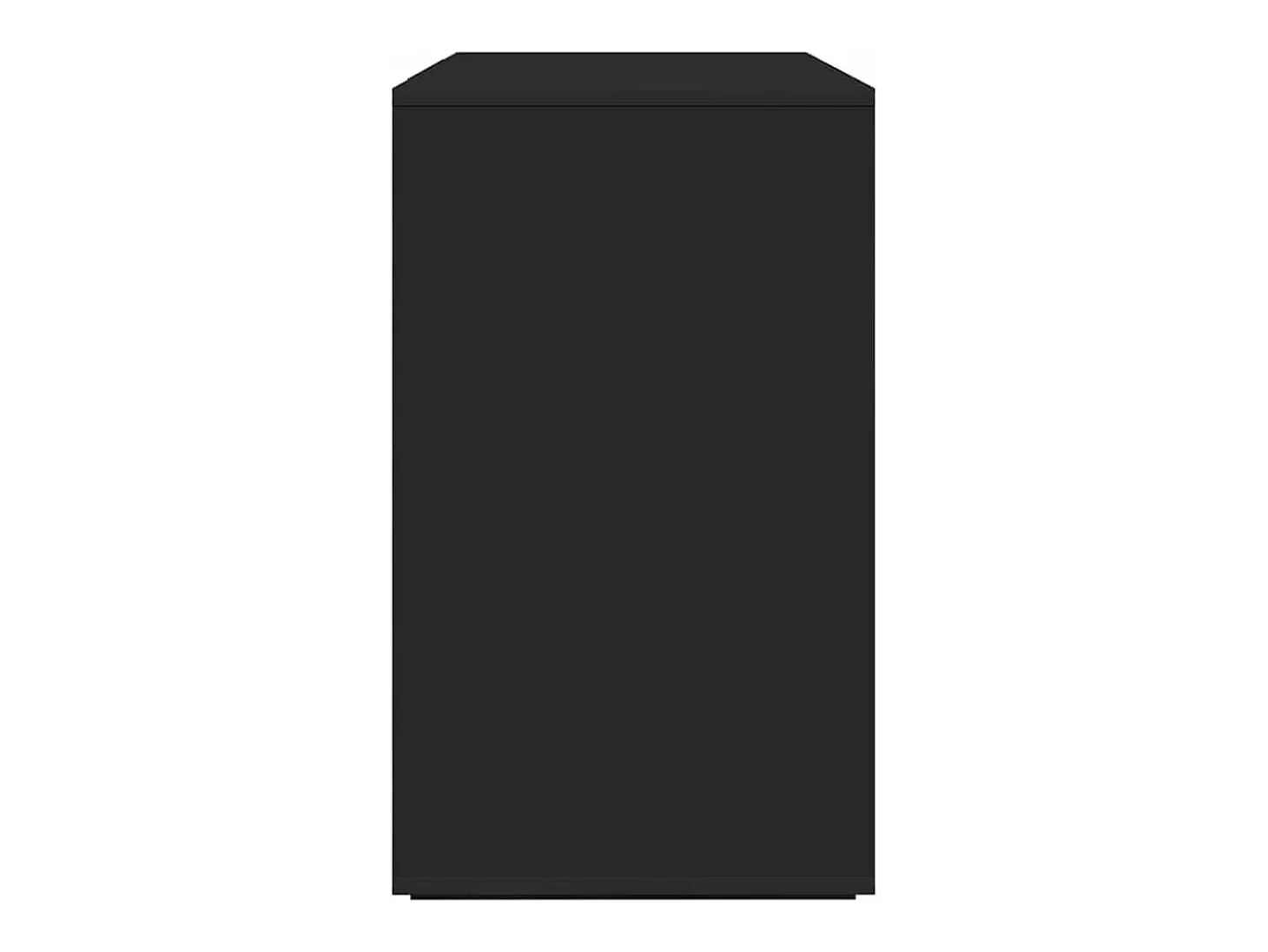 Vitrina Negro 120 x 41 x 75 cm Madera contrachapada