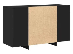 Vitrina Negro 120 x 41 x 75 cm Madera contrachapada
