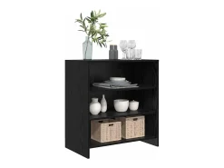 Vitrina Negro 70 x 41 x 75 cm Madera contrachapada